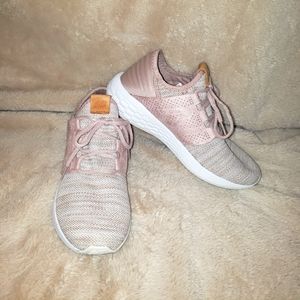 Pink New Balance sneakers